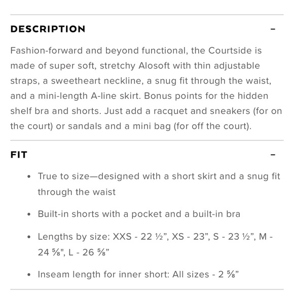ALO courtside dress - Picture 5 of 5